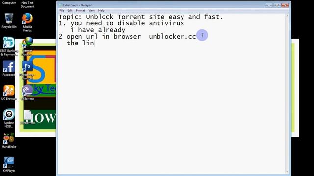 How To Unblock Extratorren And Other Torrent Site Easy And Fast | Adfree   Trick