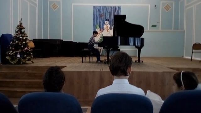 2015-12. Концерт фортепиано в ДШИ им. Мамонтова. смотреть онлайн