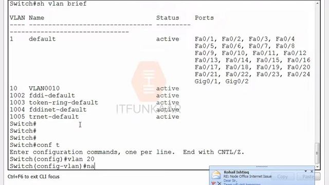 How to create a VLAN on a Cisco Switch смотреть онлайн