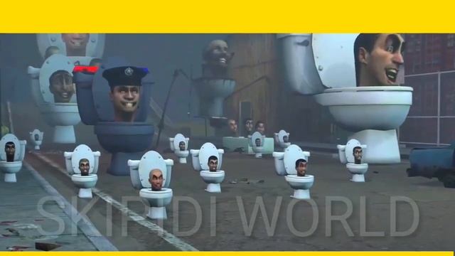 SKIPPY TOILET 🚽 VS CAMERA 📷 MEN #SKIPIDITOILET#VIRAL