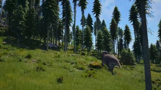 The Isle - Allo & pack of Utahs VS SOLO Triceratops Battle to the death! смотреть онлайн