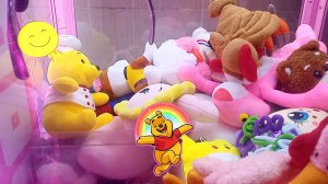 Отличный улов с ОДНОГО автомата с игрушками. Разорили автомат Хватайка.