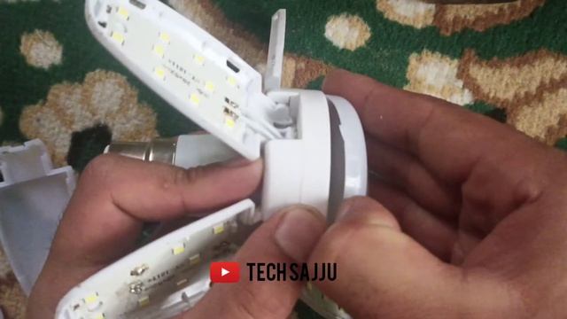 Fan Blade LED Lamp Repair At Home || Tech Sajju