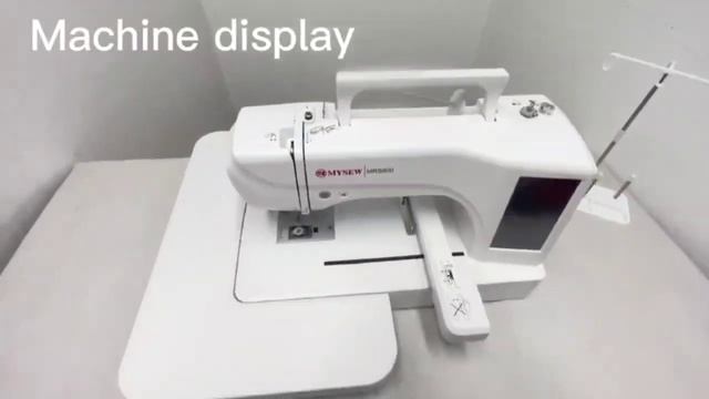 Бытовая вышивальная машина MRS800 смотреть онлайн