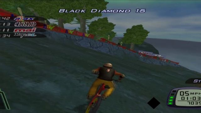 Downhill Domination PS2 | Unlock Pro Rider Tara Llanes | Arcade Mode | Aethersx2 #downhill#ps2