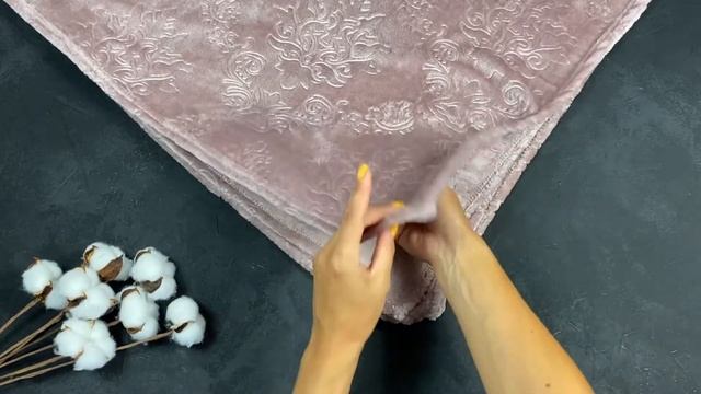 Плед Casa Conforte "Palazzo", микрофибра, 200 x 220 см, шоколадный смотреть онлайн