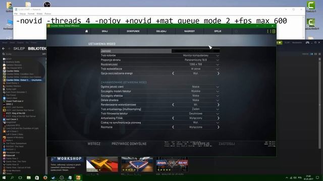 JAK MIEĆ WIĘCEJ FPS W CS:GO I INNYCH GRACH 2017! смотреть онлайн