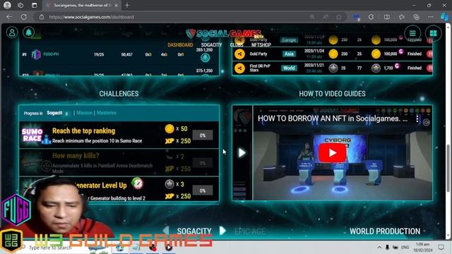 HOW TO create an account and start in Socialgames.com in Tagalog #web3 #gaming #web3gaming смотреть онлайн