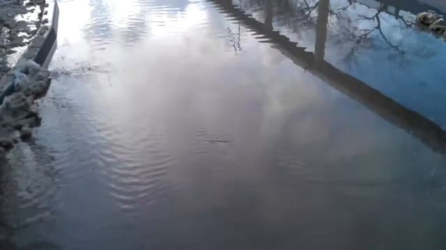 Лужица на улице. смотреть онлайн
