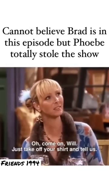 Brad pitt in friends ♥️ смотреть онлайн