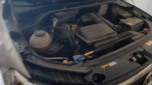 Замена масла в двигателе на поло лифтбек