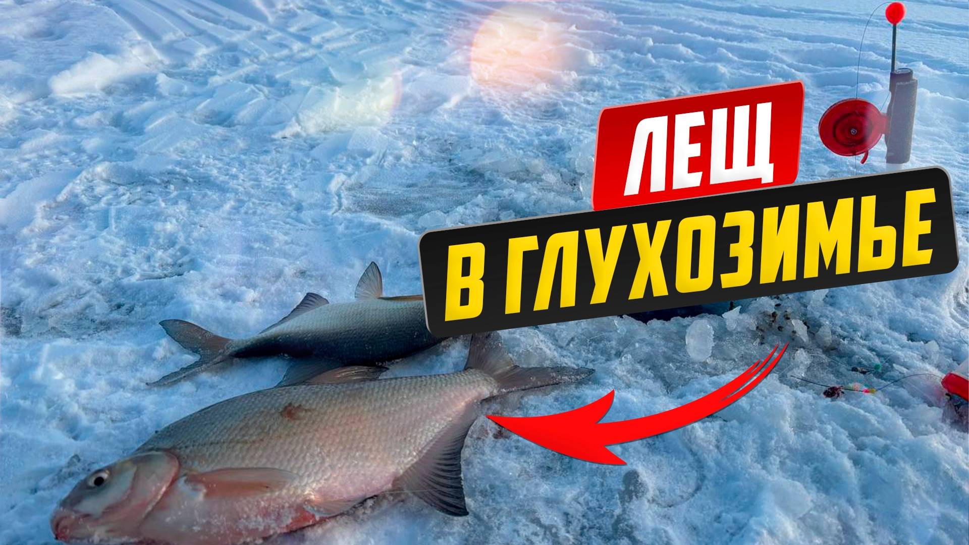 Ловля леща в глухозимье на реке Обь: Секреты успешной рыбалки на комбайны! смотреть онлайн