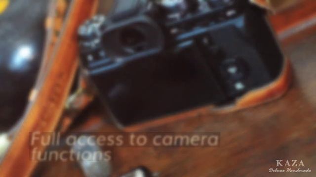 Fujifilm X-T2 Leather Camera Case смотреть онлайн