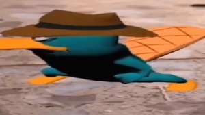 перри утконос флексит (танцует) оригинал мема