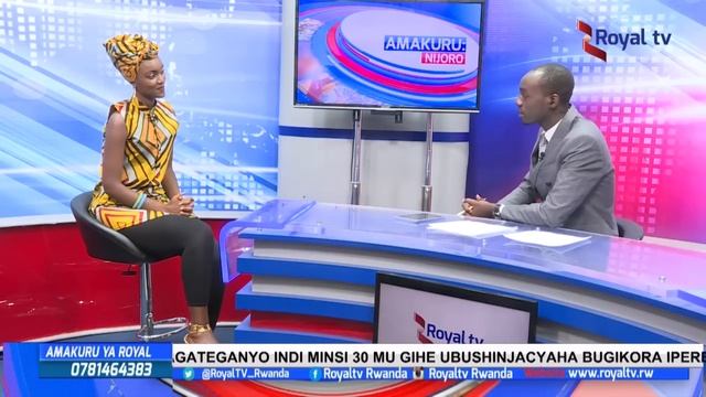 Uwase Honorine (uzwi nka Miss Gisabo) muri Studio za RoyalTv Part 1 смотреть онлайн