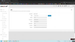 DNXT настройки APN
