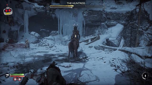 The Huntress Boss Fight - God of War Ragnarok смотреть онлайн
