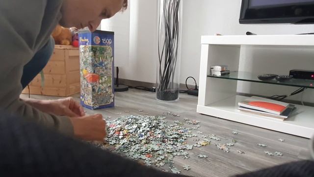 1500 Teile Puzzle wird vernichtet смотреть онлайн