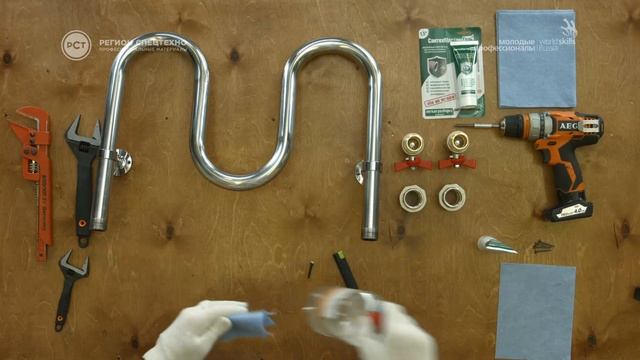 yt1s.com - Монтаж полотенцесушителя ремонт сантехника ремонт diy_1080p смотреть онлайн