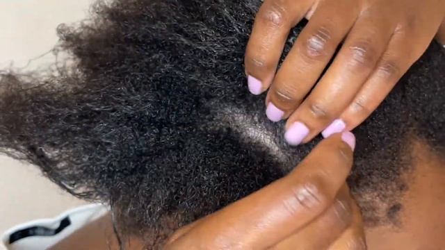 What I do When My Relaxed 4C Hair is a Mess! | Relaxed Hair Wash Day Routine | Hair Transformation смотреть онлайн