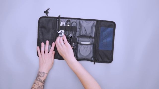 ProCase Travel Electronic Organizer Cord Pouch Review (2 Weeks of Use) смотреть онлайн