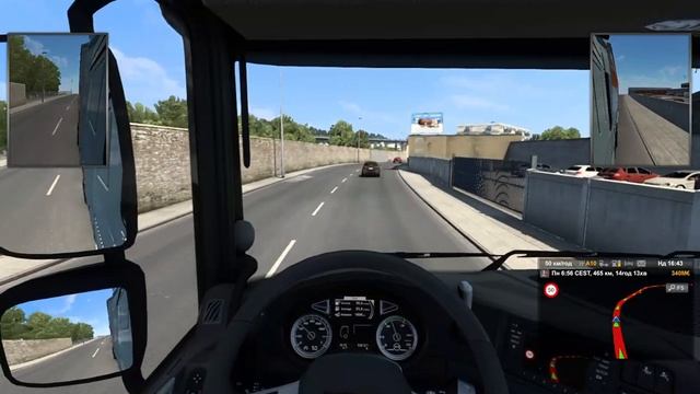 Euro Truck Simulator 2 Доставка нейлонового шнура (23 т) №1 смотреть онлайн