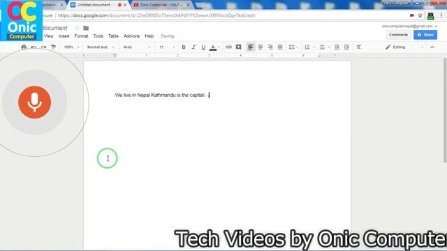 [Nepali] Voice Typing in Nepali or English II Google Docs II Google Voice Typing App смотреть онлайн