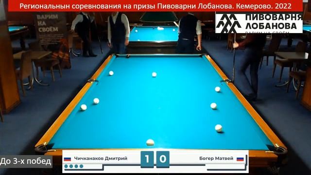 26.11.22. Турнир на призы Пивоварни Лобанова 2022. Богер М. - Чичканаков Д. смотреть онлайн