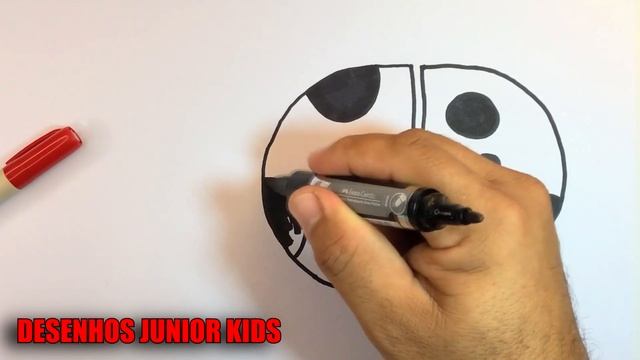 COMO DESENHAR E COLORIR UMA JOANINHA | KIDS смотреть онлайн