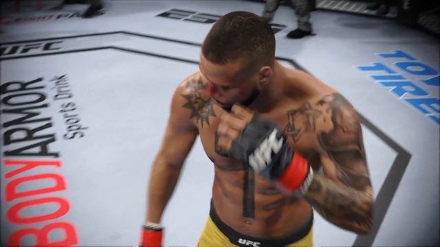 Israel Adesanya vs. Thiago Santos Full Fight (EA Sports UFC 4) смотреть онлайн