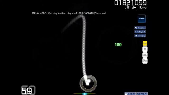 [osu!] utsuP - MiKUSABBATH смотреть онлайн