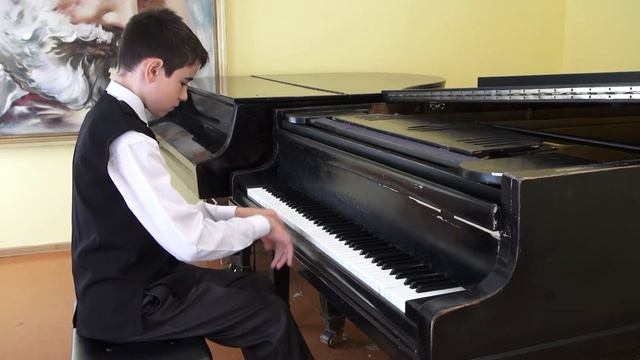 Паршуков Владислав, г. Бийск - Сонатина, Грустная песенка смотреть онлайн