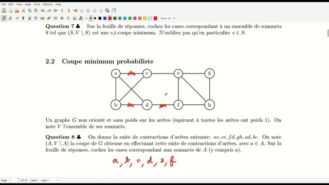 Correction examen 1/4 (coupe minimum) смотреть онлайн