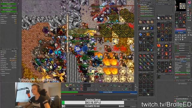 ED LVL 1300 VS GAZ'HARAGOTH, MELHOR LOOT DE TODOS OS TEMPOS, THEUZIK VS DEJAIR X1 ÉPICO, #GWTIBIA смотреть онлайн