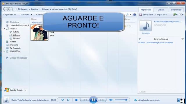 Como ouvir uma Web Radio pelo WMP смотреть онлайн