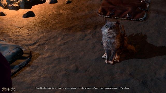 Baldur's Gate 3 A midnight snack for Gale - Tara visits Gale at night in camp - Gale Origin смотреть онлайн