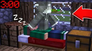 ПОЧЕМУ НОЧЬЮ МОЙ ПРИЗРАК ХОДИТ ПО ДЕРЕВНЕ В МАЙНКРАФТ | Риколит Minecraft