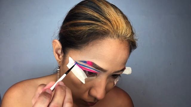 GRAPHIC EYELINER MAKE UP | NEON LINER | MAY SUMABOG! 😱 | Gellybean’s Vlog смотреть онлайн