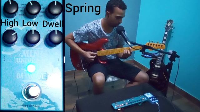 M Vave Mini Universe  Pedal De Reverb