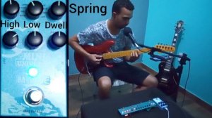 M vave mini universe  pedal de reverb