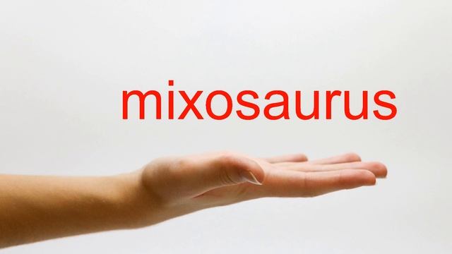 How to Pronounce mixosaurus - American English смотреть онлайн