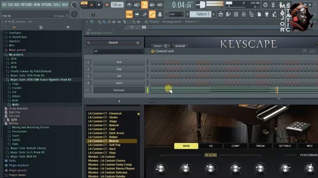 EDM / TRANCE / HOUSE High Quality Drum Kit - Hypnotic Drum Kit 2020 + FLP & Mixer Presets смотреть онлайн