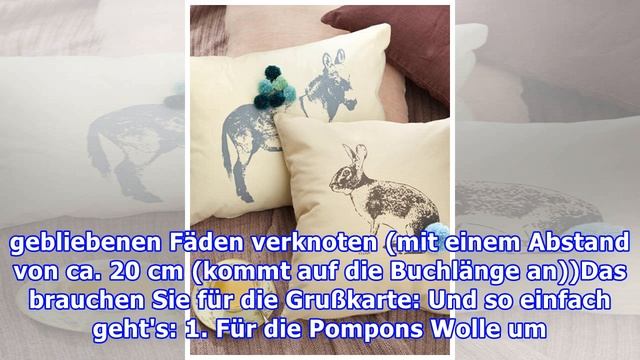 Pompons aus Wolle: 6 einfache DIY-Ideen zum Selbermachen смотреть онлайн