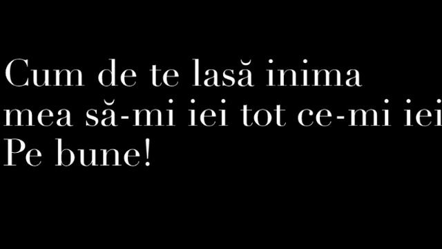 Mira-Cum De Te Lasă(versuri/liryc)