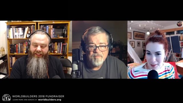 Parenting Stream with Pat Rothfuss, Felicia Day, and Clint McElroy - Worldbuilders Fundraiser 2018 смотреть онлайн