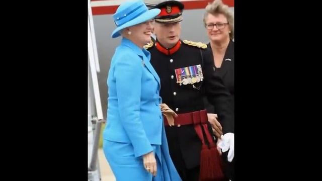 Queen Margrethe of Denmark Visits England смотреть онлайн