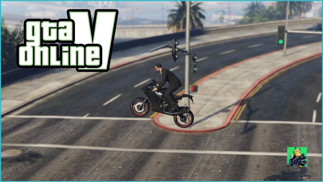 ГТА 5: Прыжки на мотоцикле через трамплины смотреть онлайн