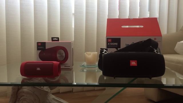Jbl Charge 2 vs Jbl Xtreme смотреть онлайн