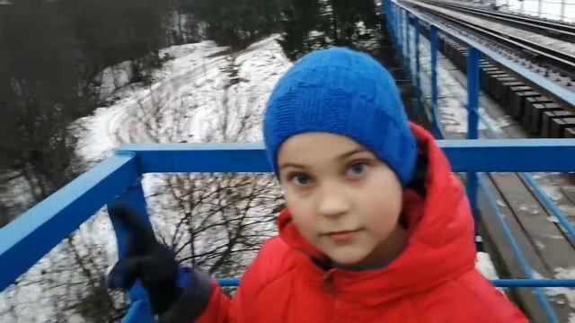 Влог вид с моста в Лужесно смотреть онлайн
