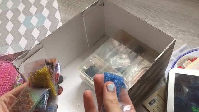 ASMR Коробка для рукоделия С шепотом// Hand made box ✂️with Russian whisper смотреть онлайн